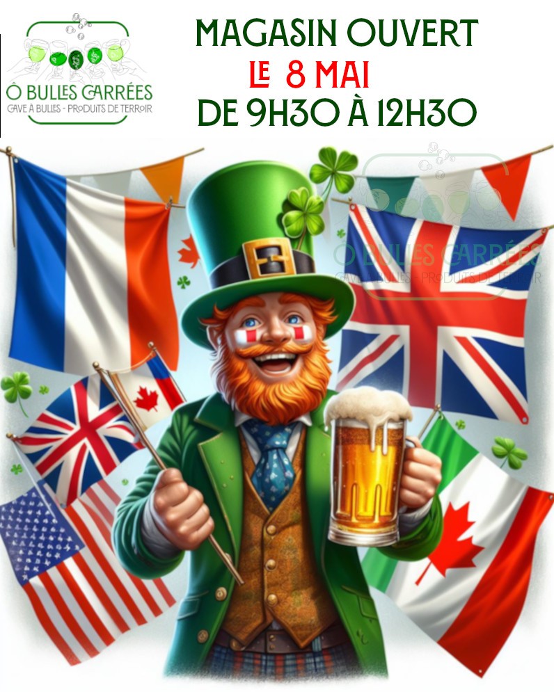 Jeudi 8 mai nous sommes ouvert
